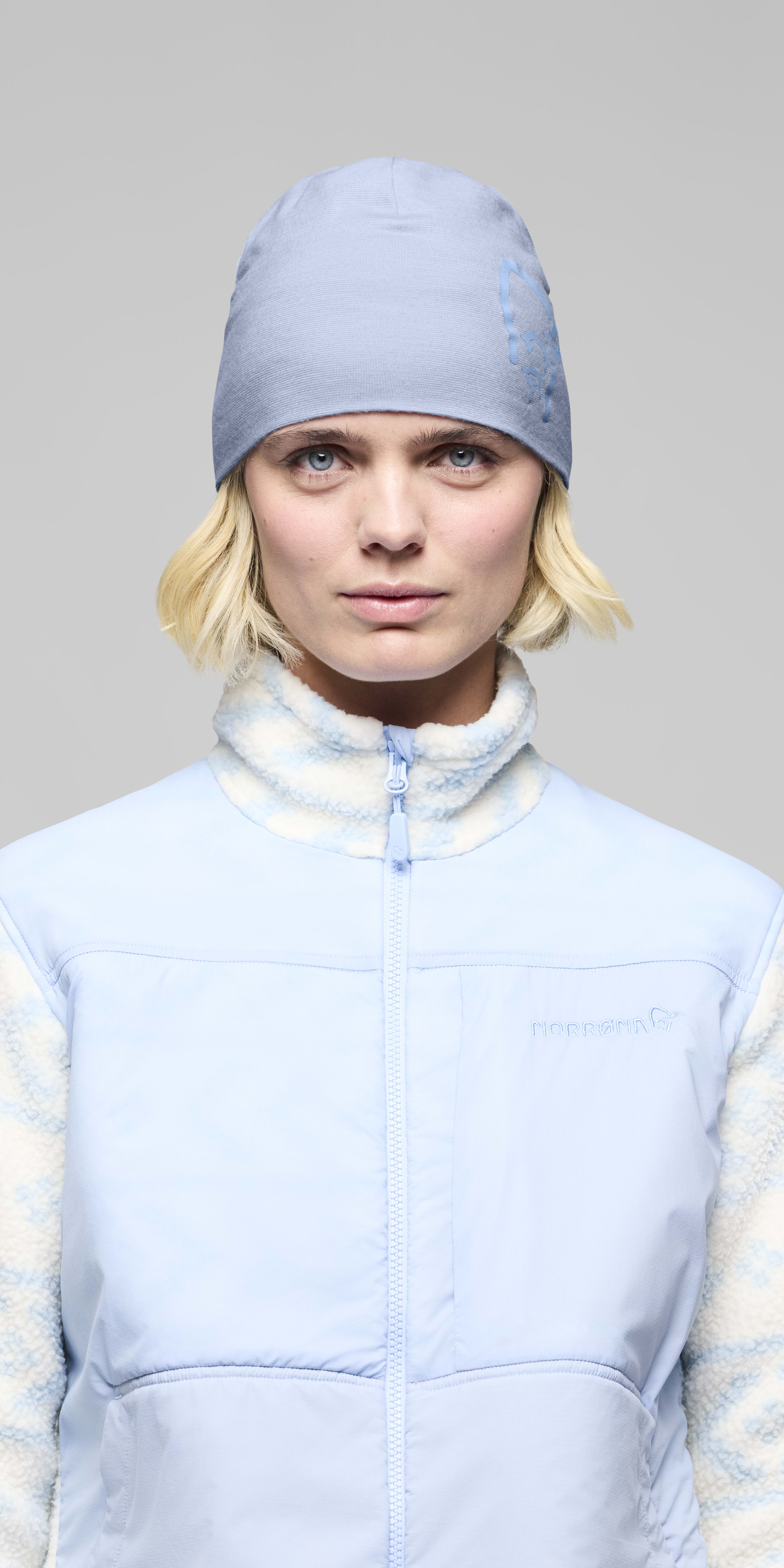 pureUll180 Beanie – Cashmere Blue