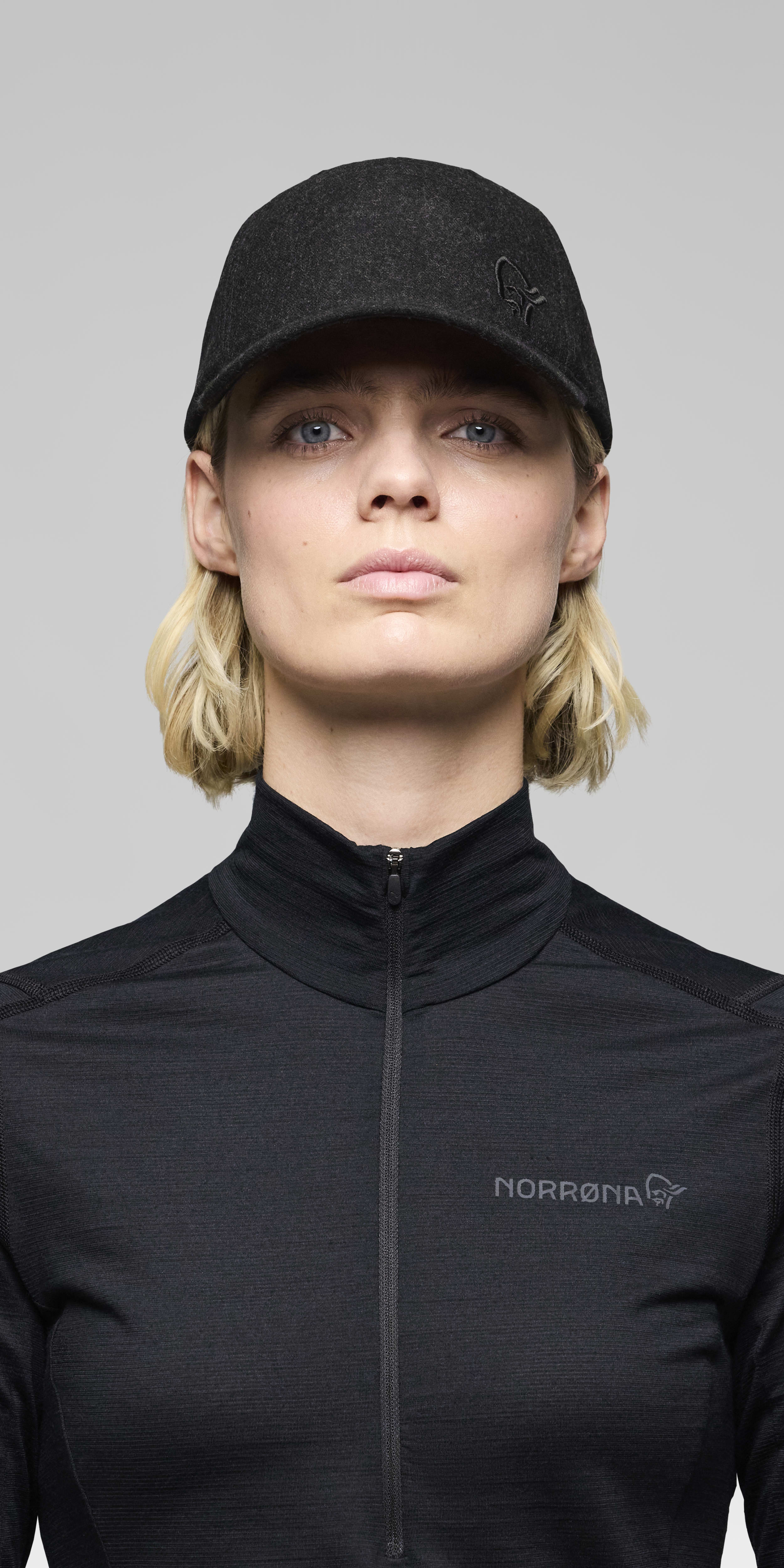 wool Cap – Caviar Black