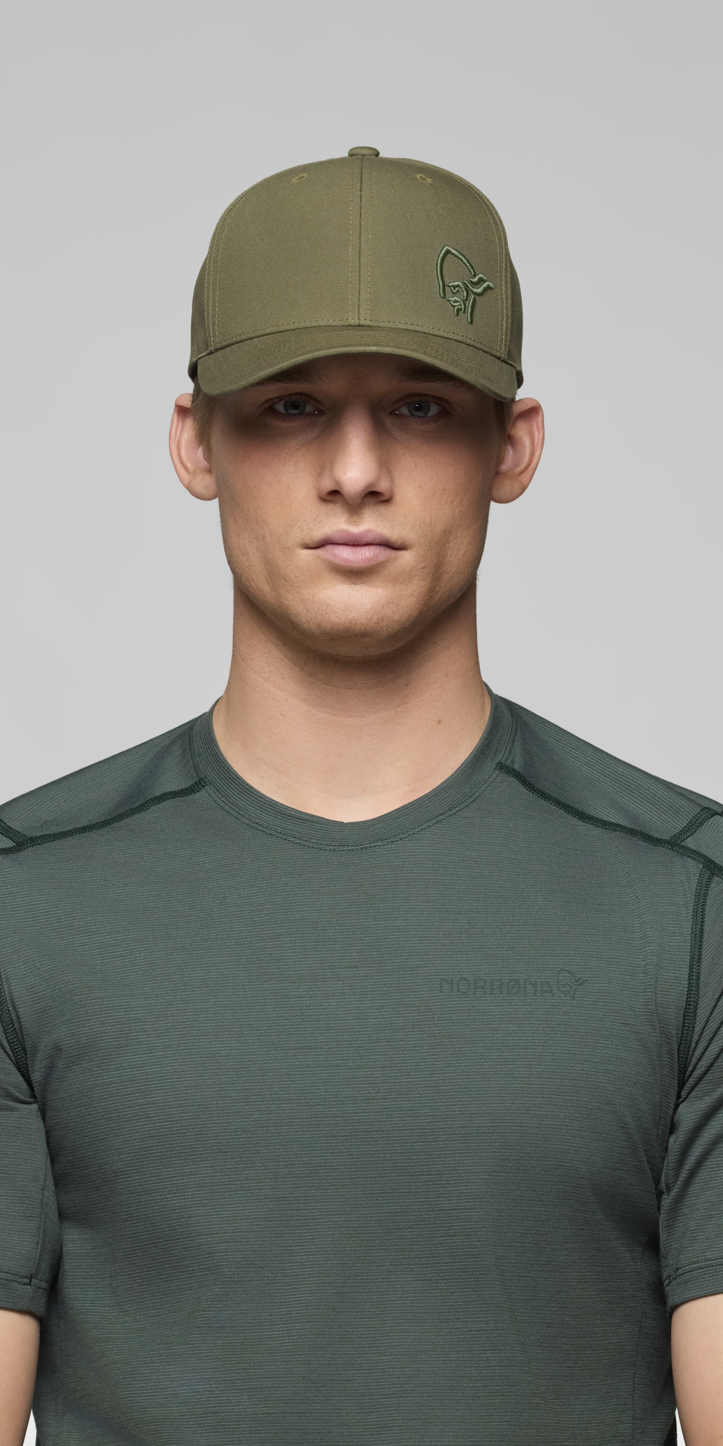 cotton trucker Cap – Olive Night