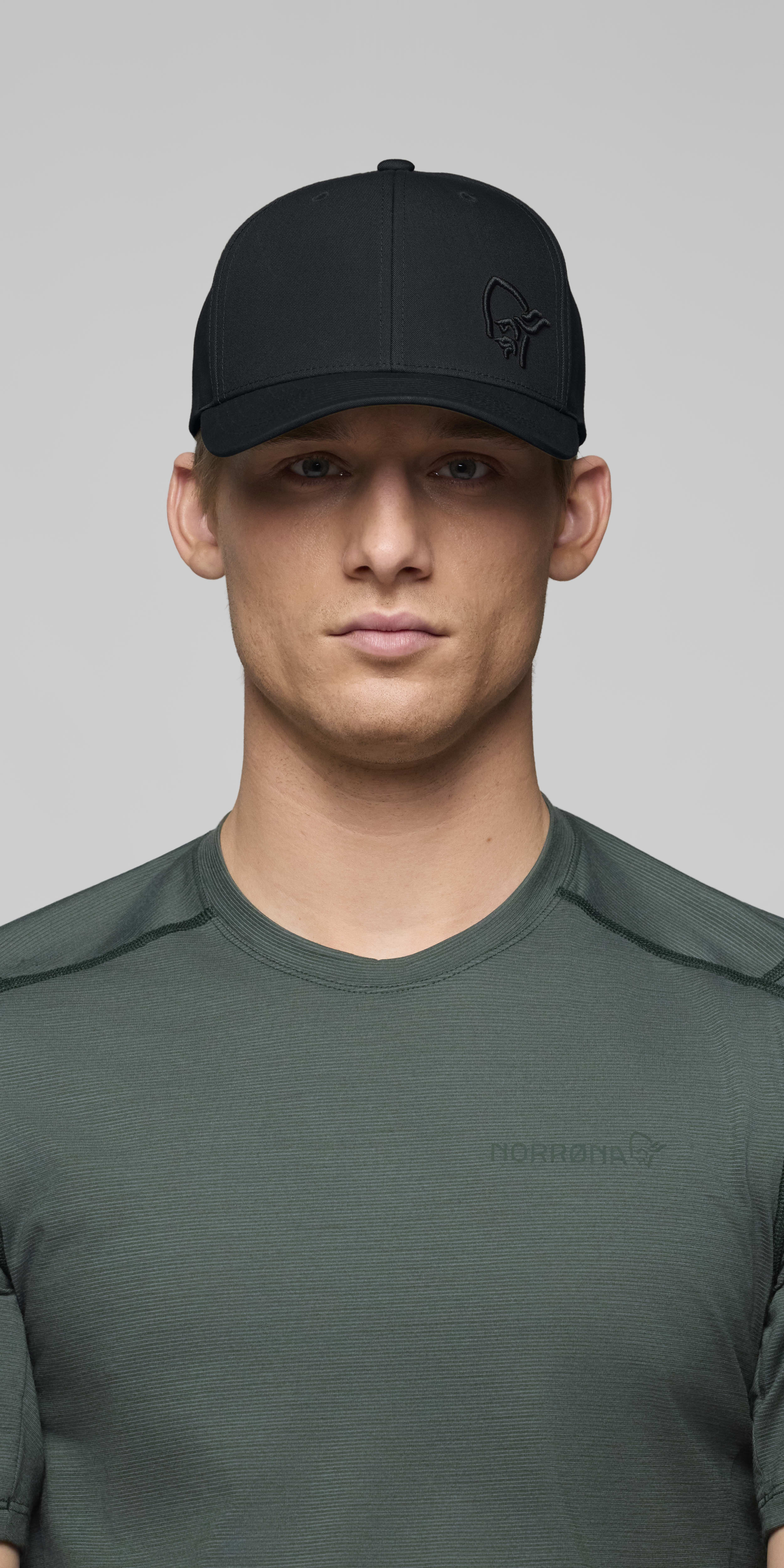 cotton trucker Cap – Caviar Black