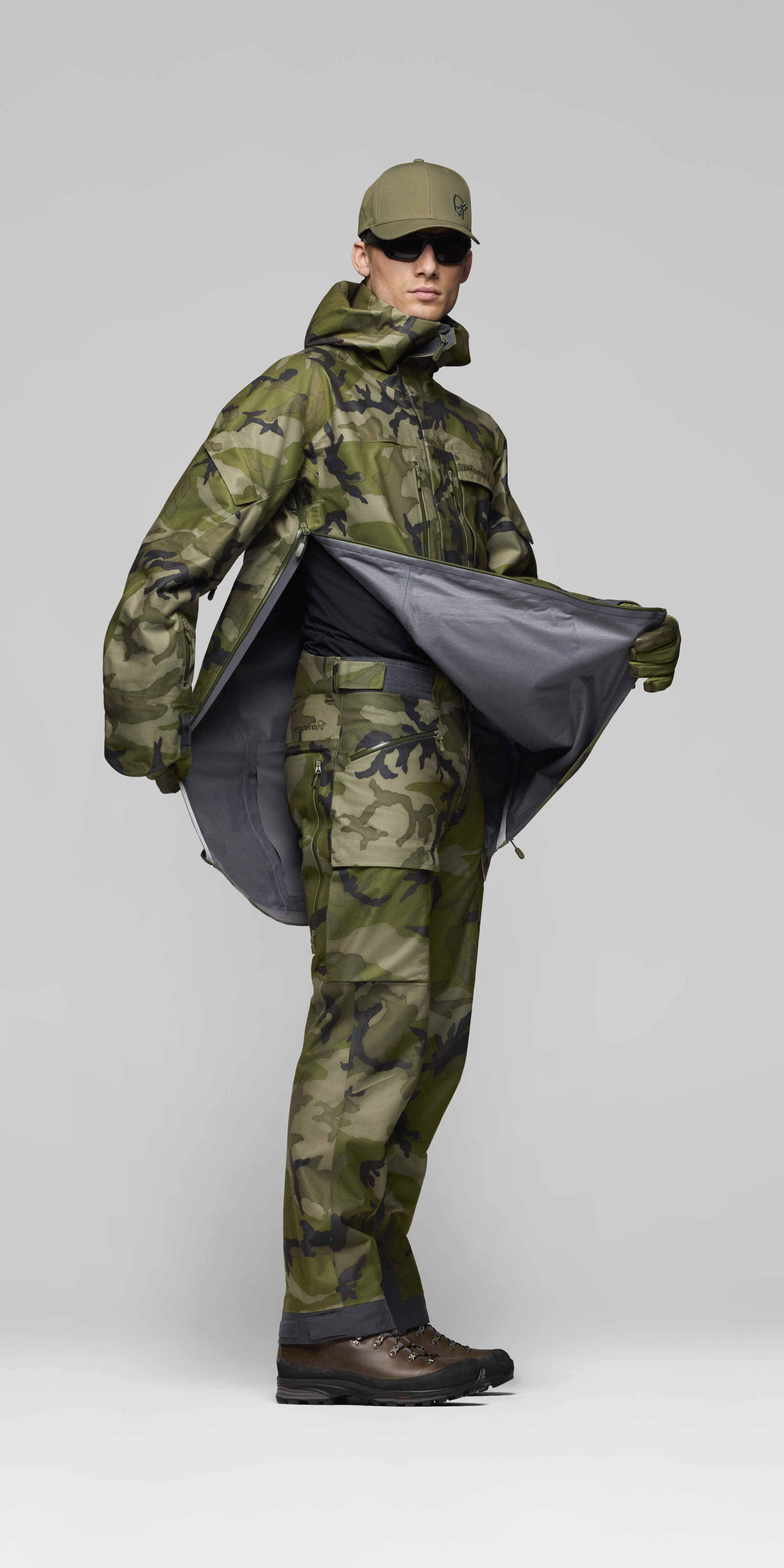 Gore-Tex Pants – Green Camo