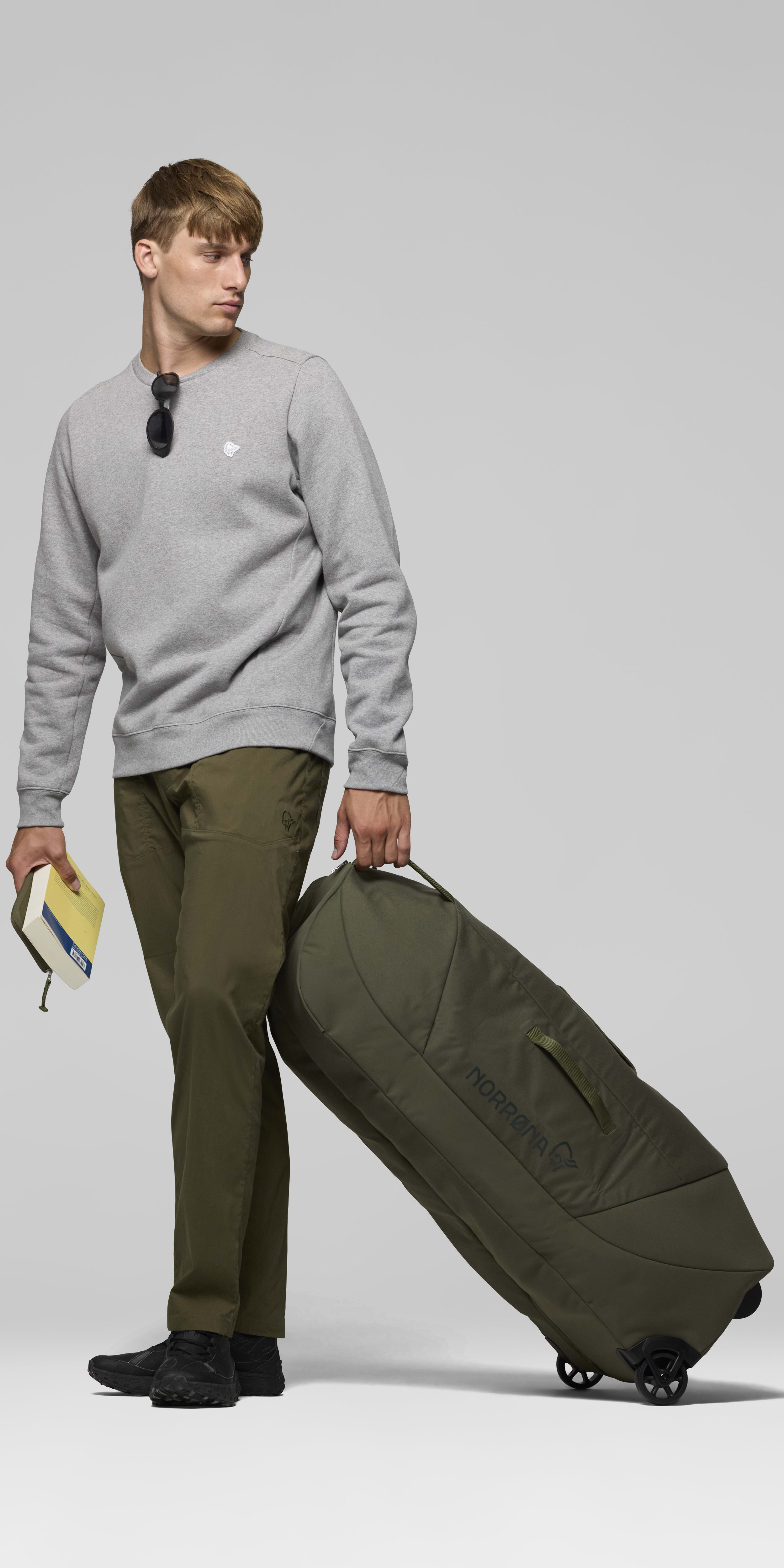 dividable 125L Trolley Bag – Olive Night