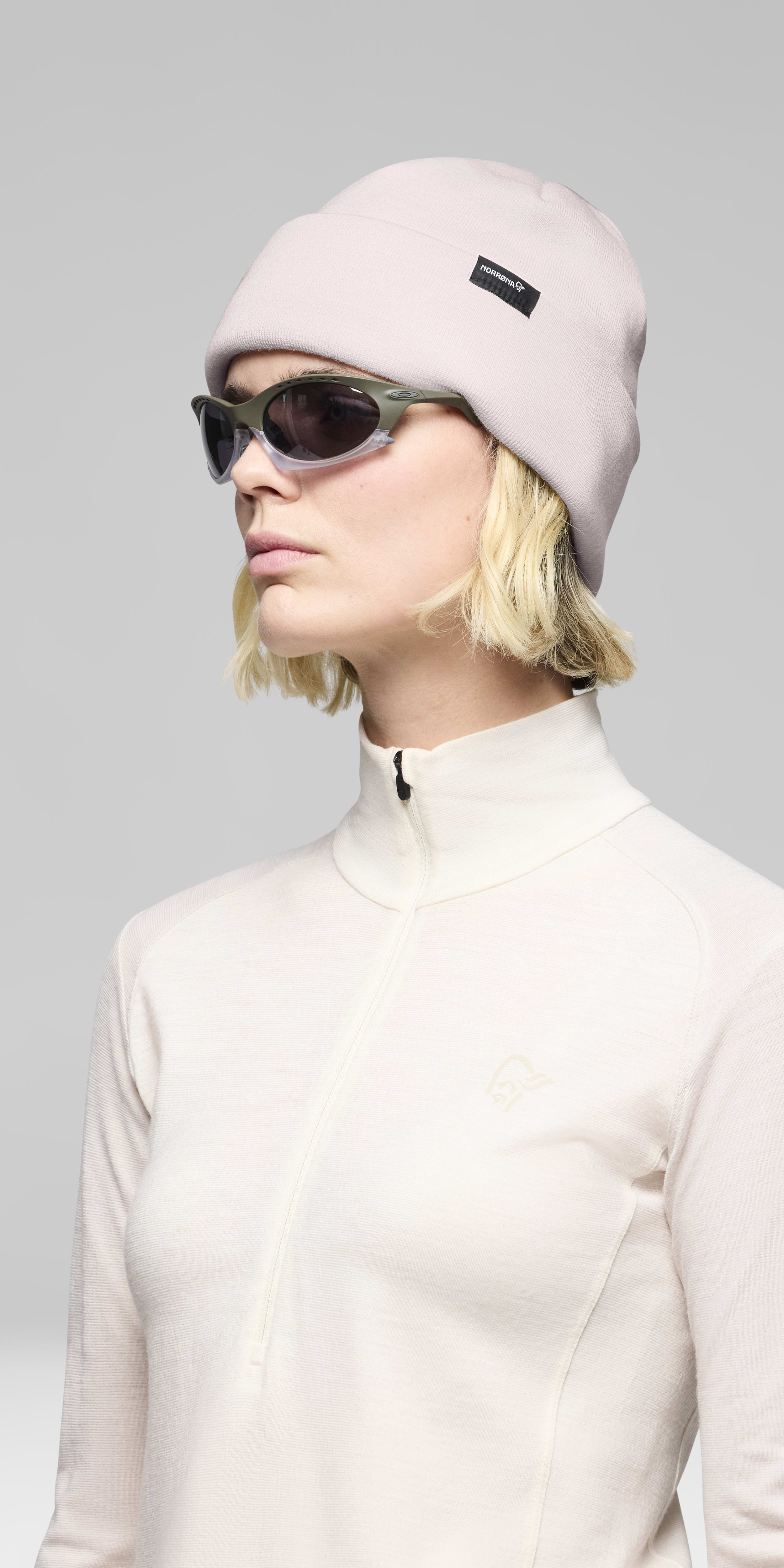 mid merinoUll Beanie – Oatmeal