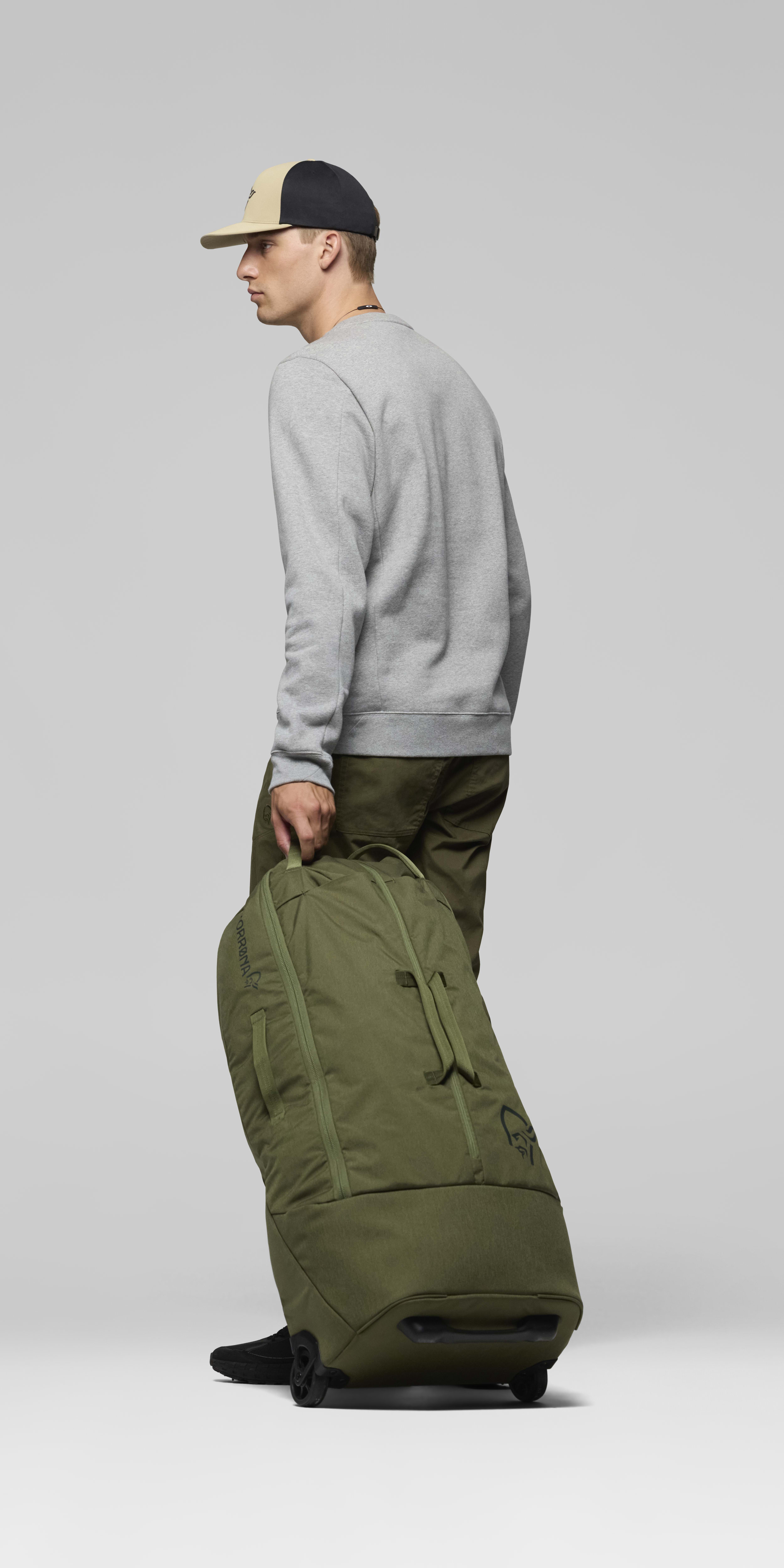 80L Trolley Bag – Olive Night