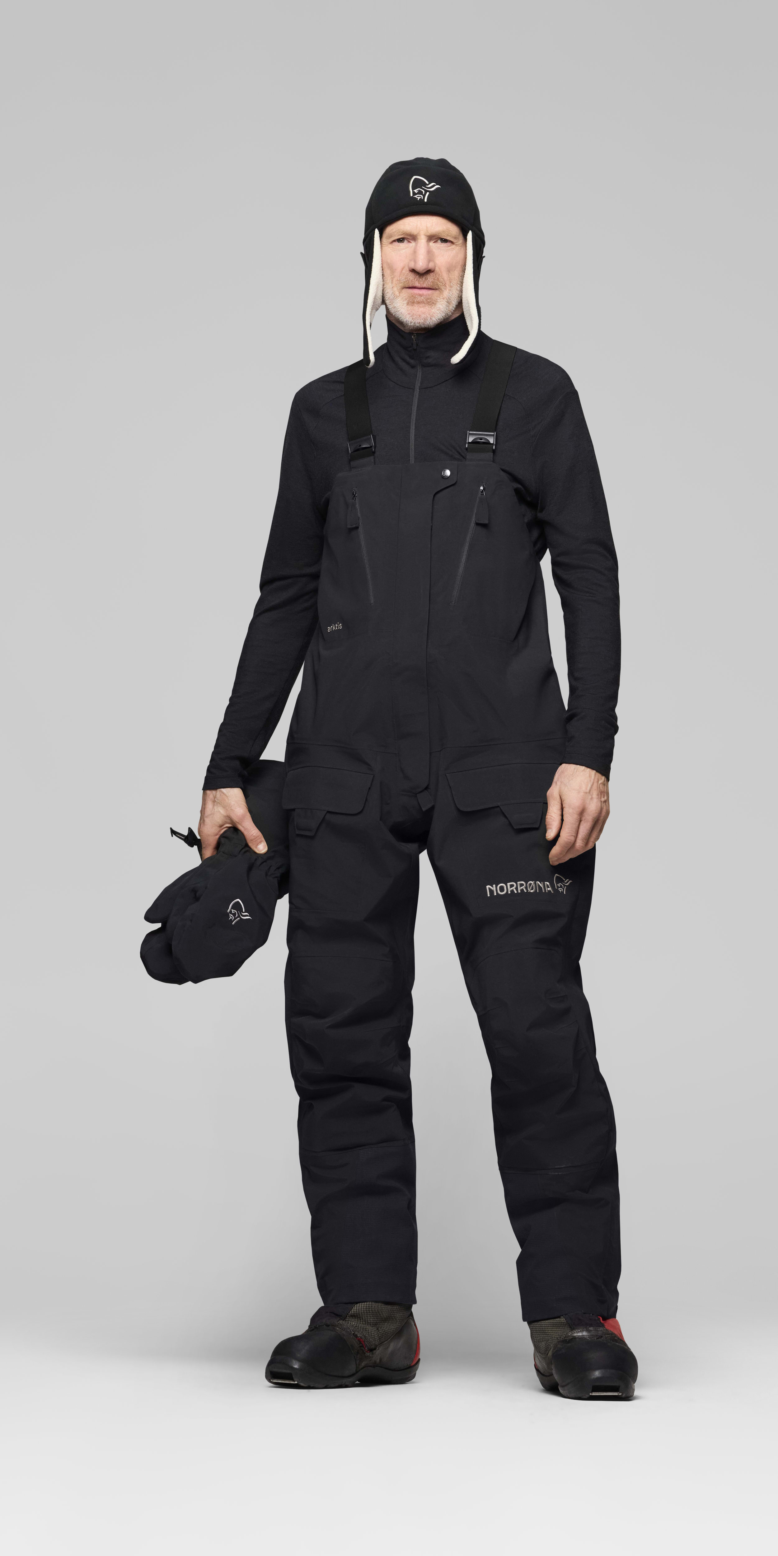 Gore-Tex Pro Ousland Edition Bibs – Caviar Black