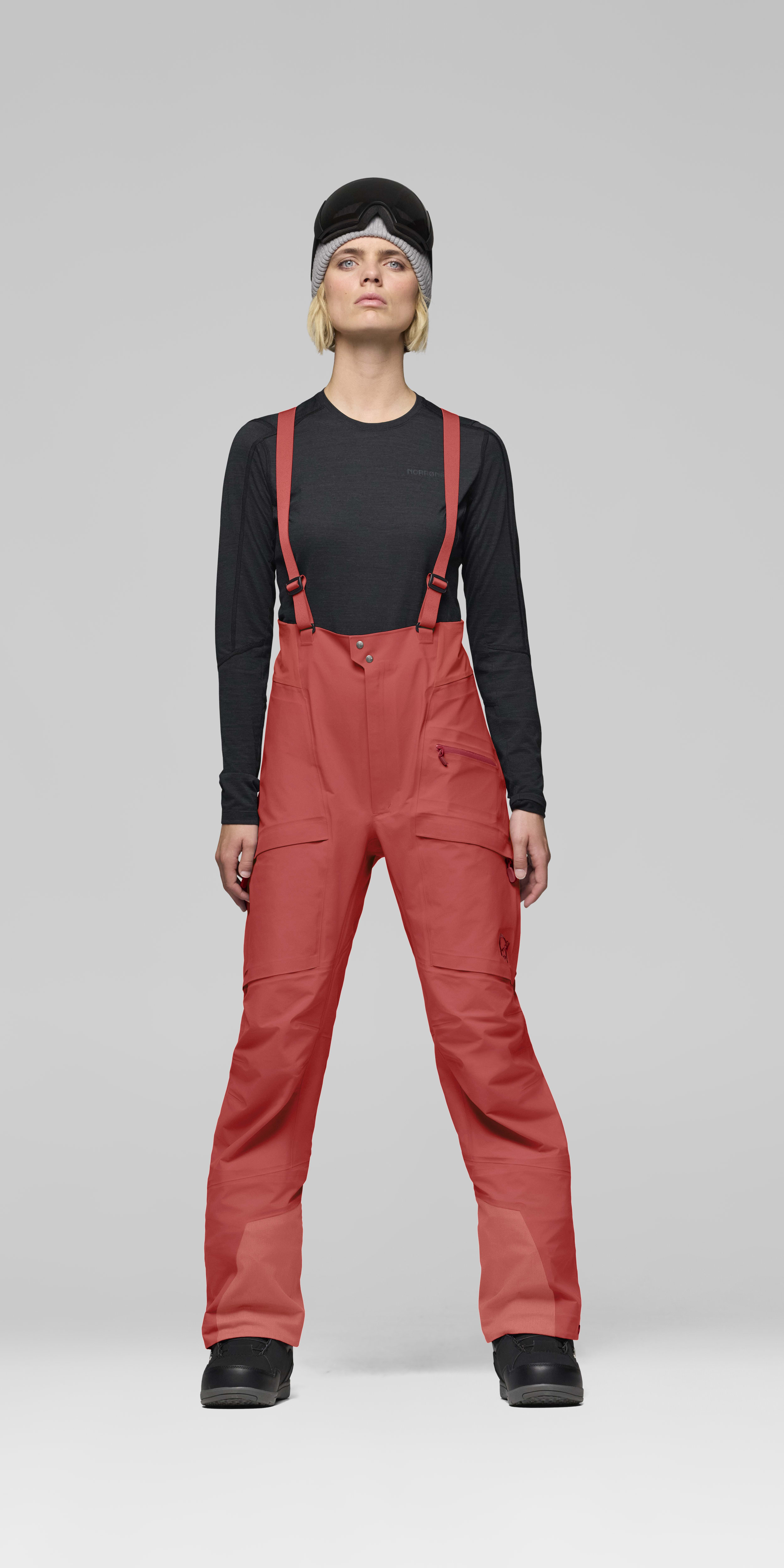 Female Look front image of more Gore-Tex Salopette Baked Apple