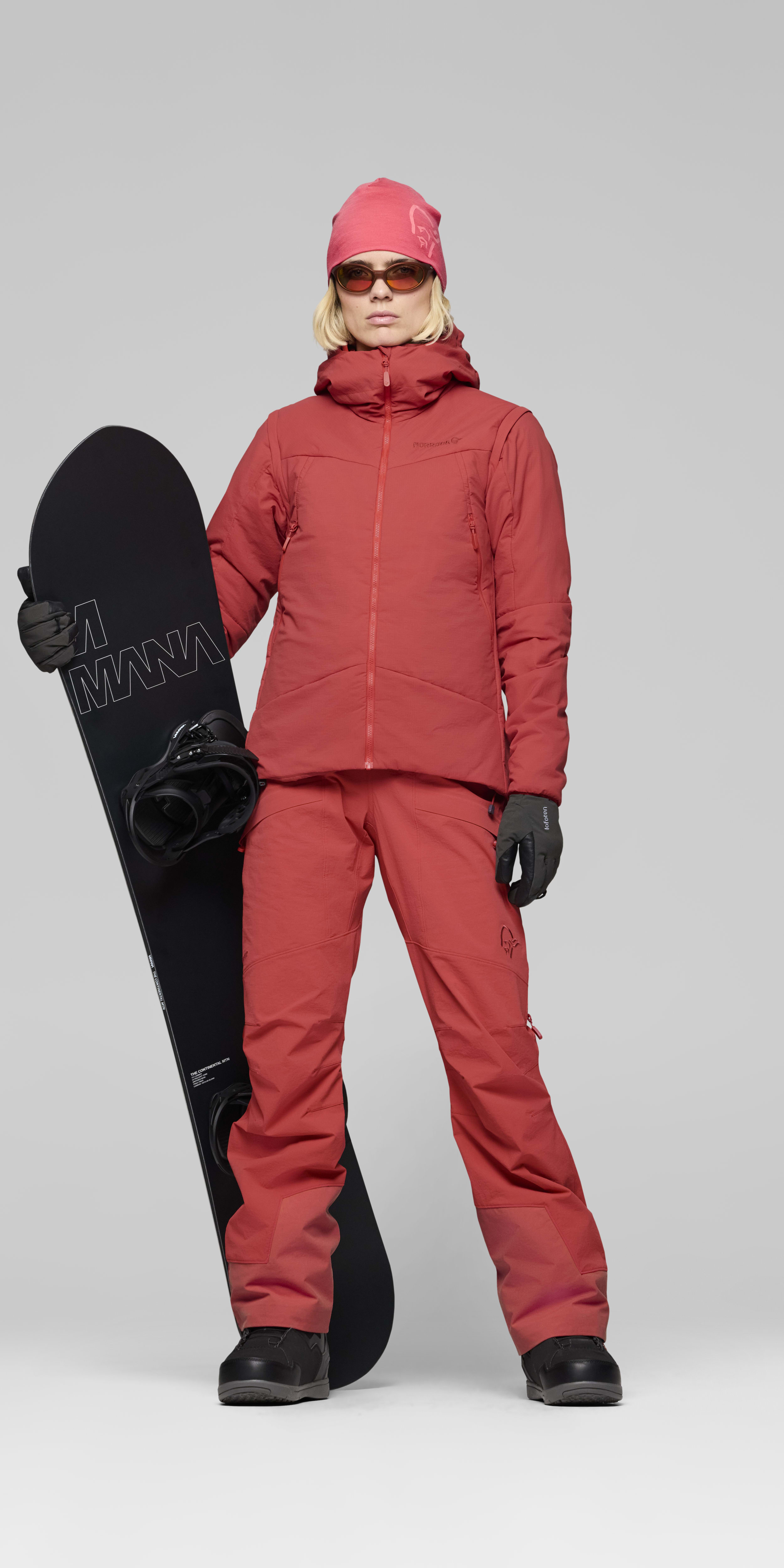 Female Look opening image of more thermo60 aero200 Jacket Baked Apple