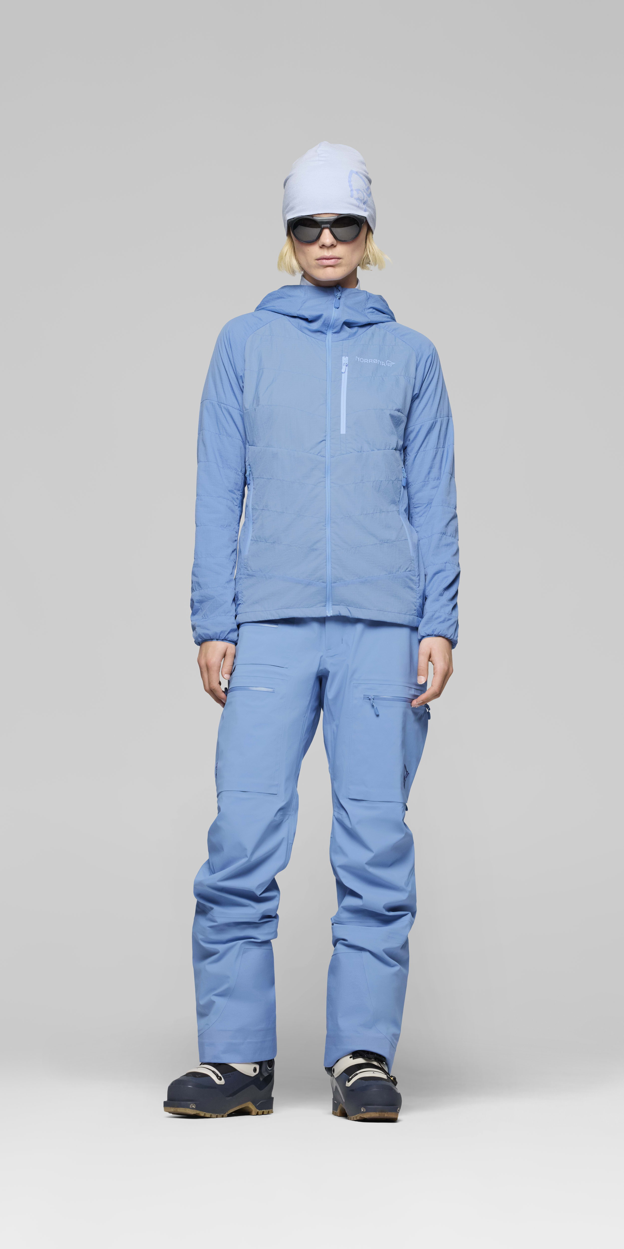 Female Look front image of lyngen thermo100active Zip Hood Allure