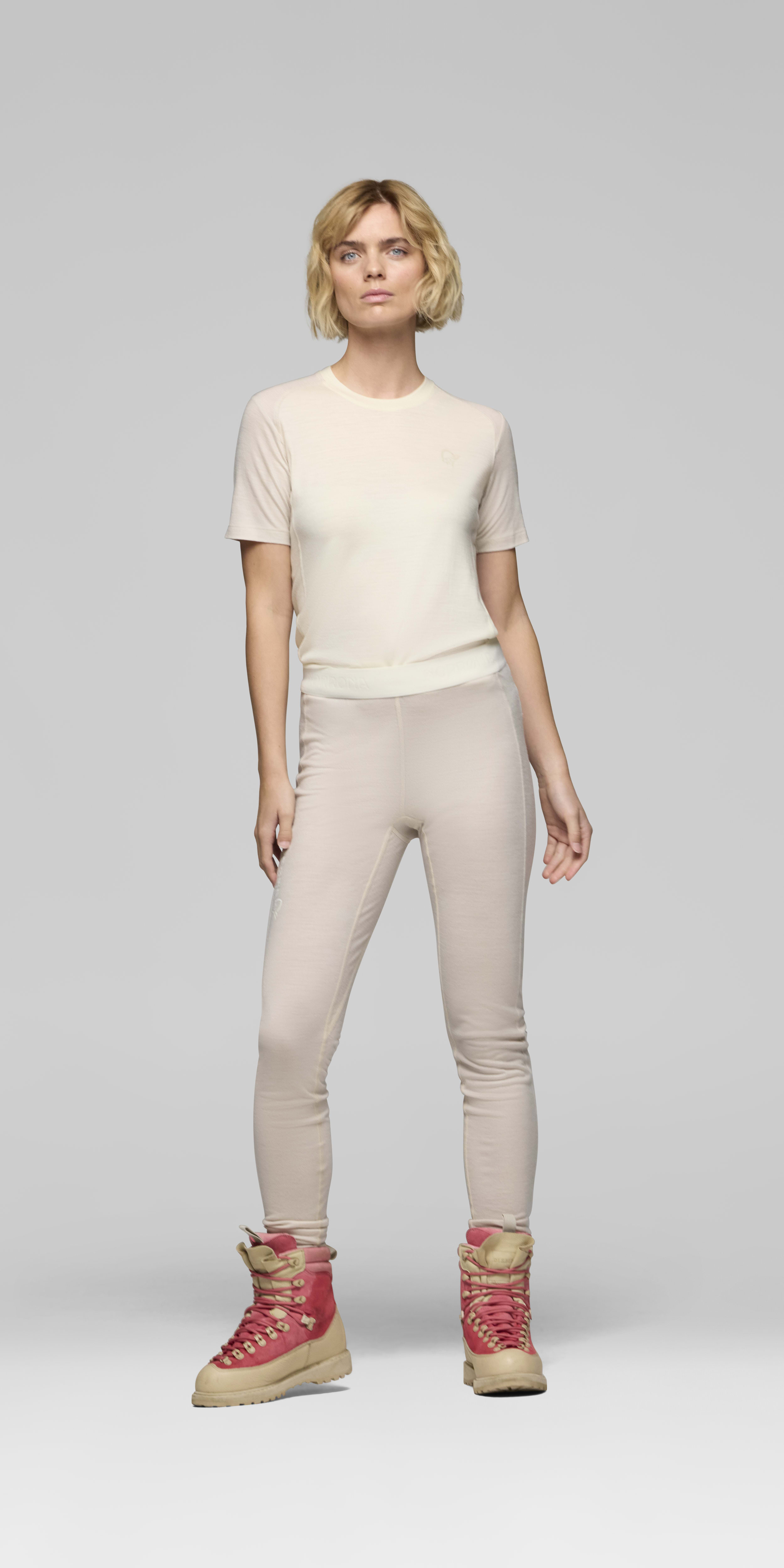 Female Look front image of femund pureUll Longs Oatmeal