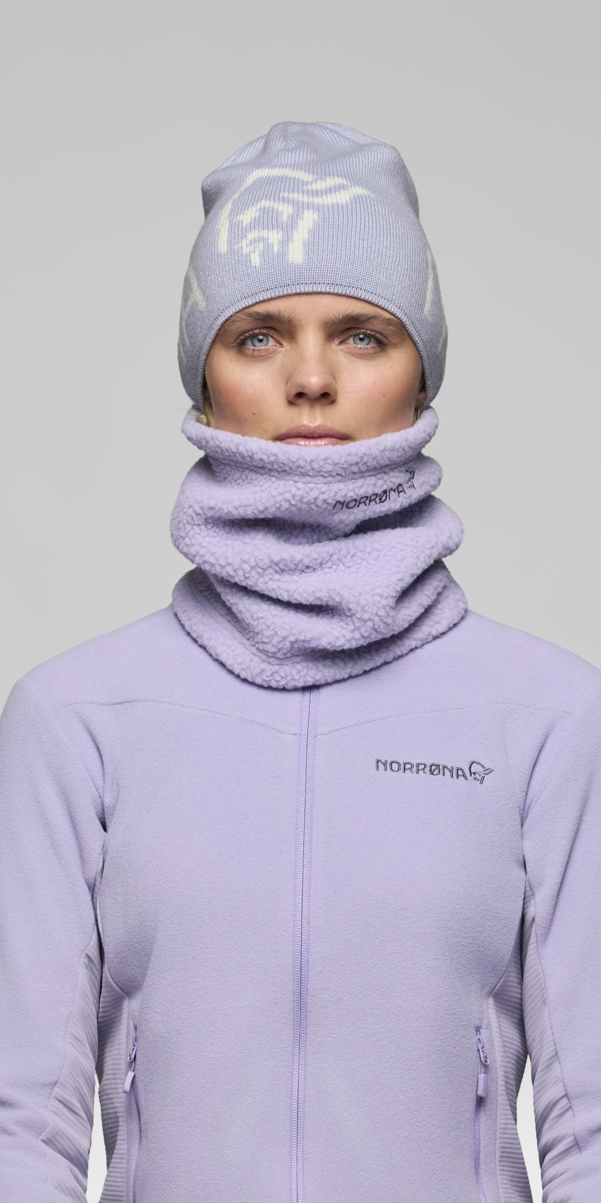 Female Look front image of 29 warm3 Neck Heirloom Lilac