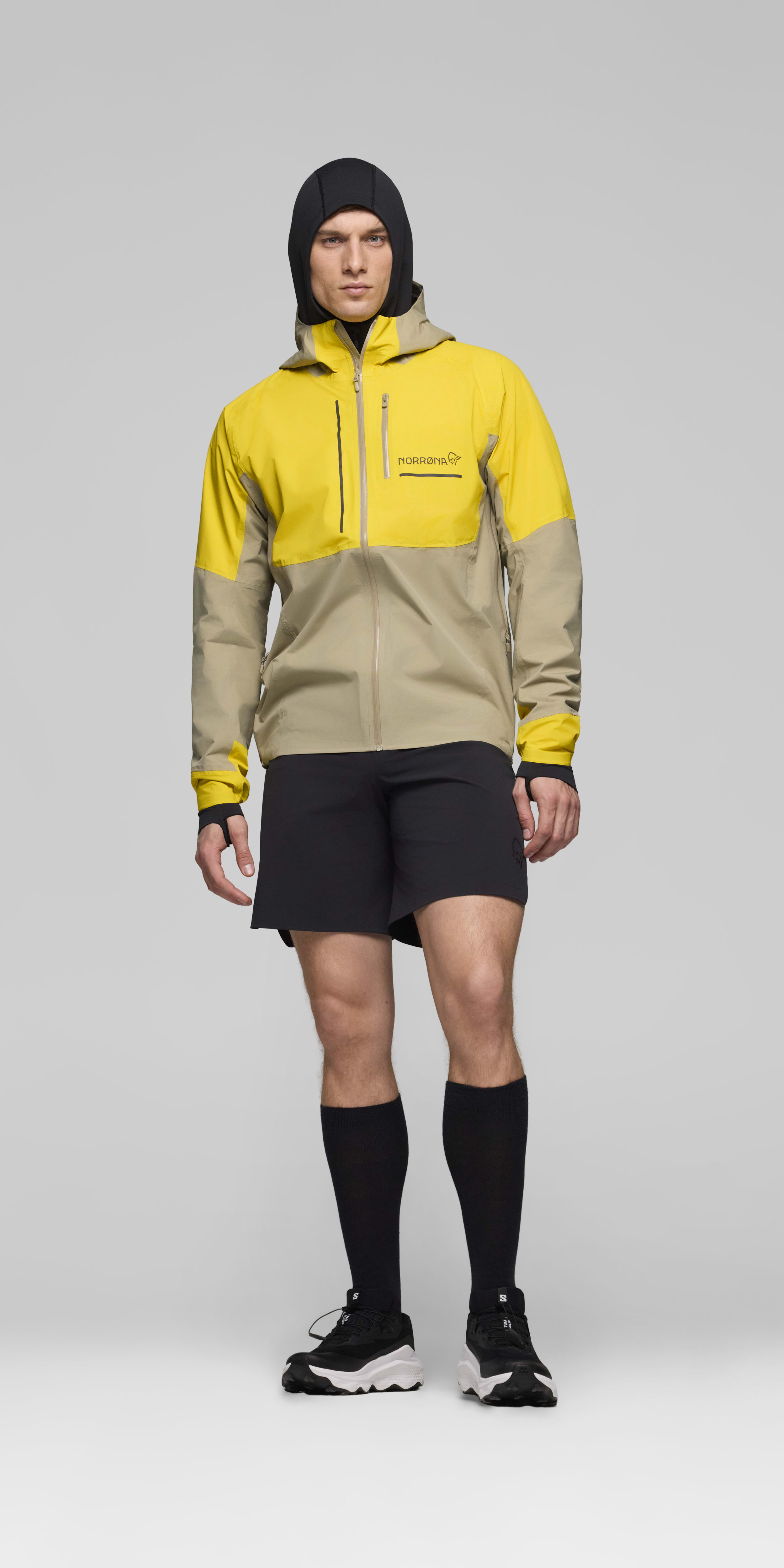 Male Look front image of senja dri3 lightweight Jacket Freesia/Winter Twig