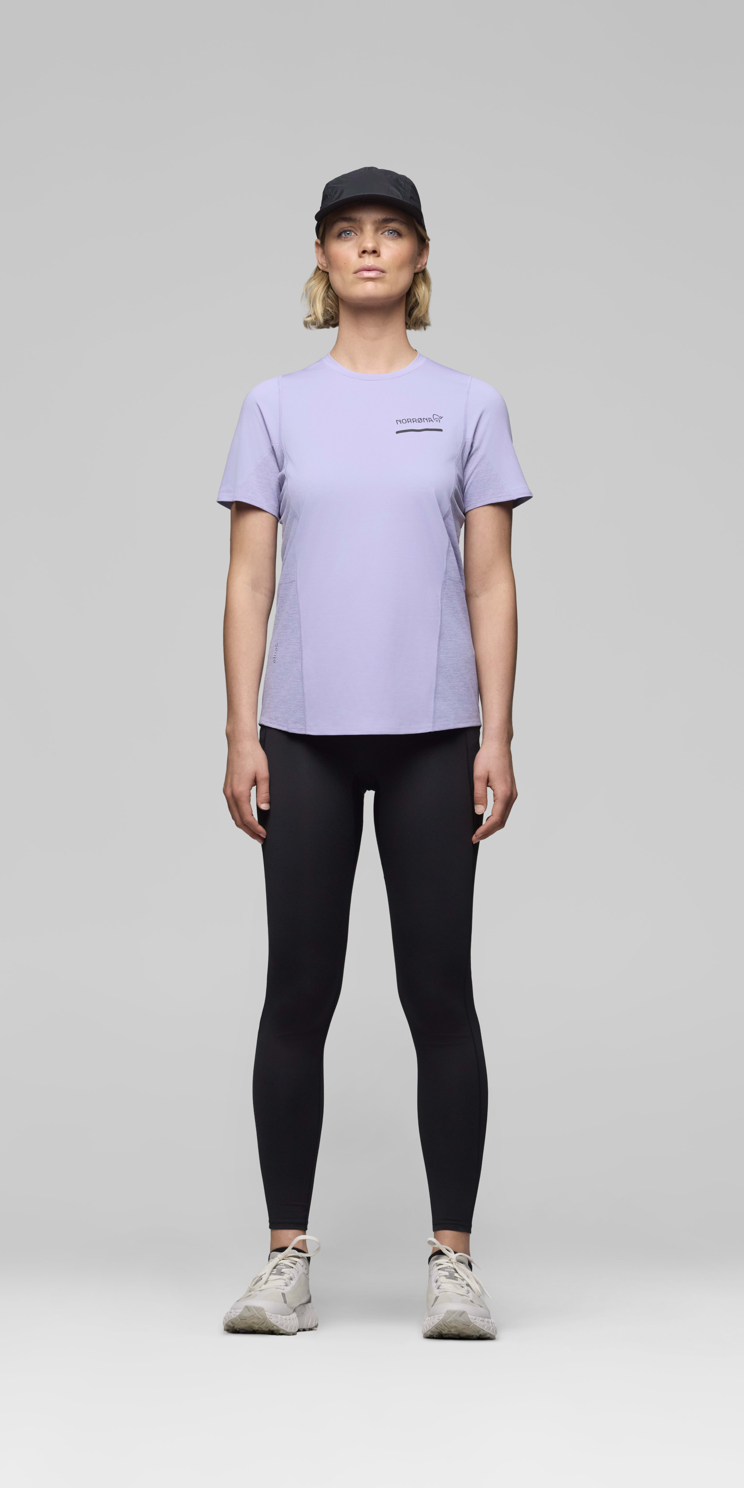 Female Look front image of senja equaliser Tights Caviar Black