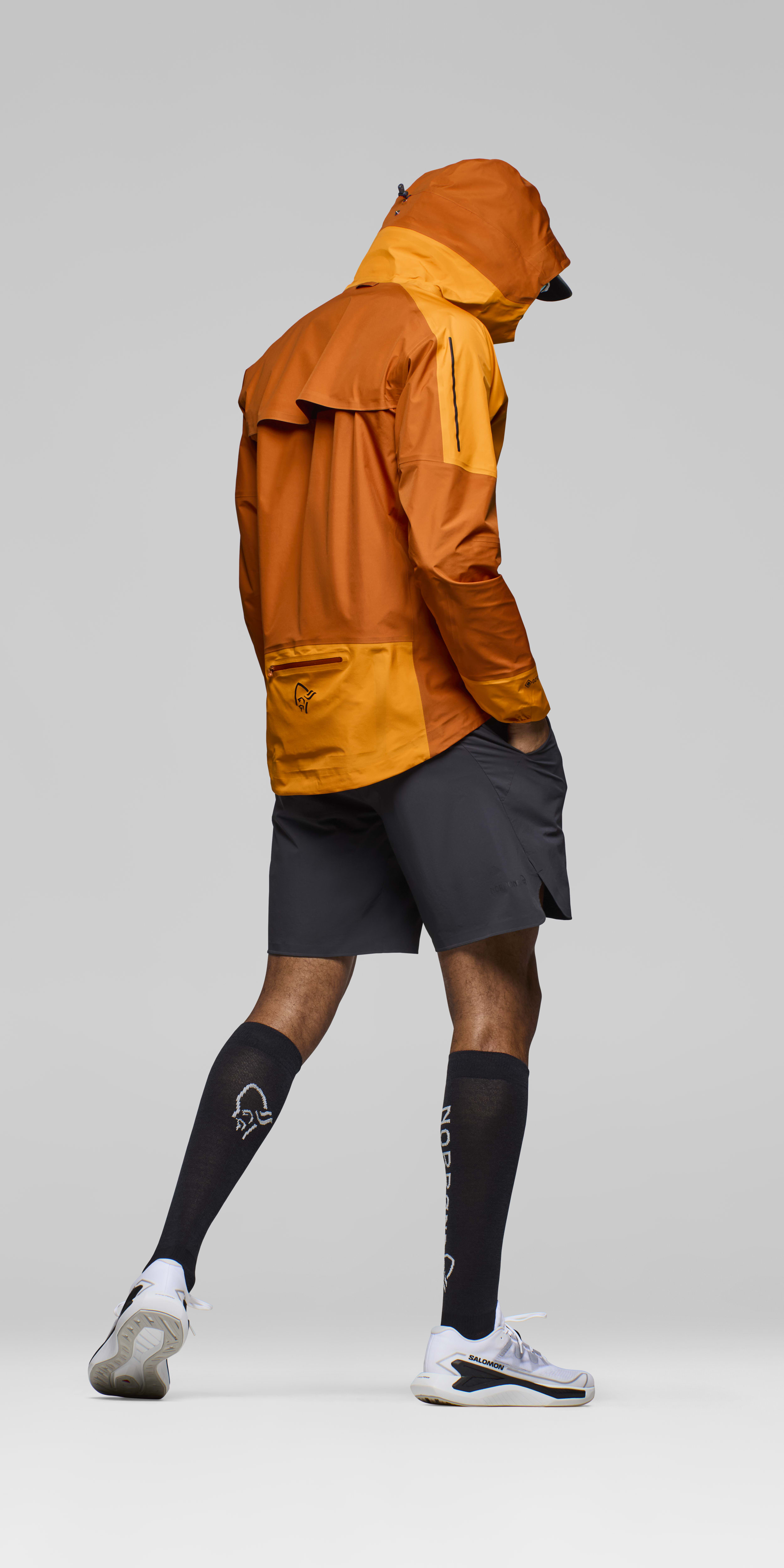 Male Look side image of senja Gore-Tex Jacket Exuberance