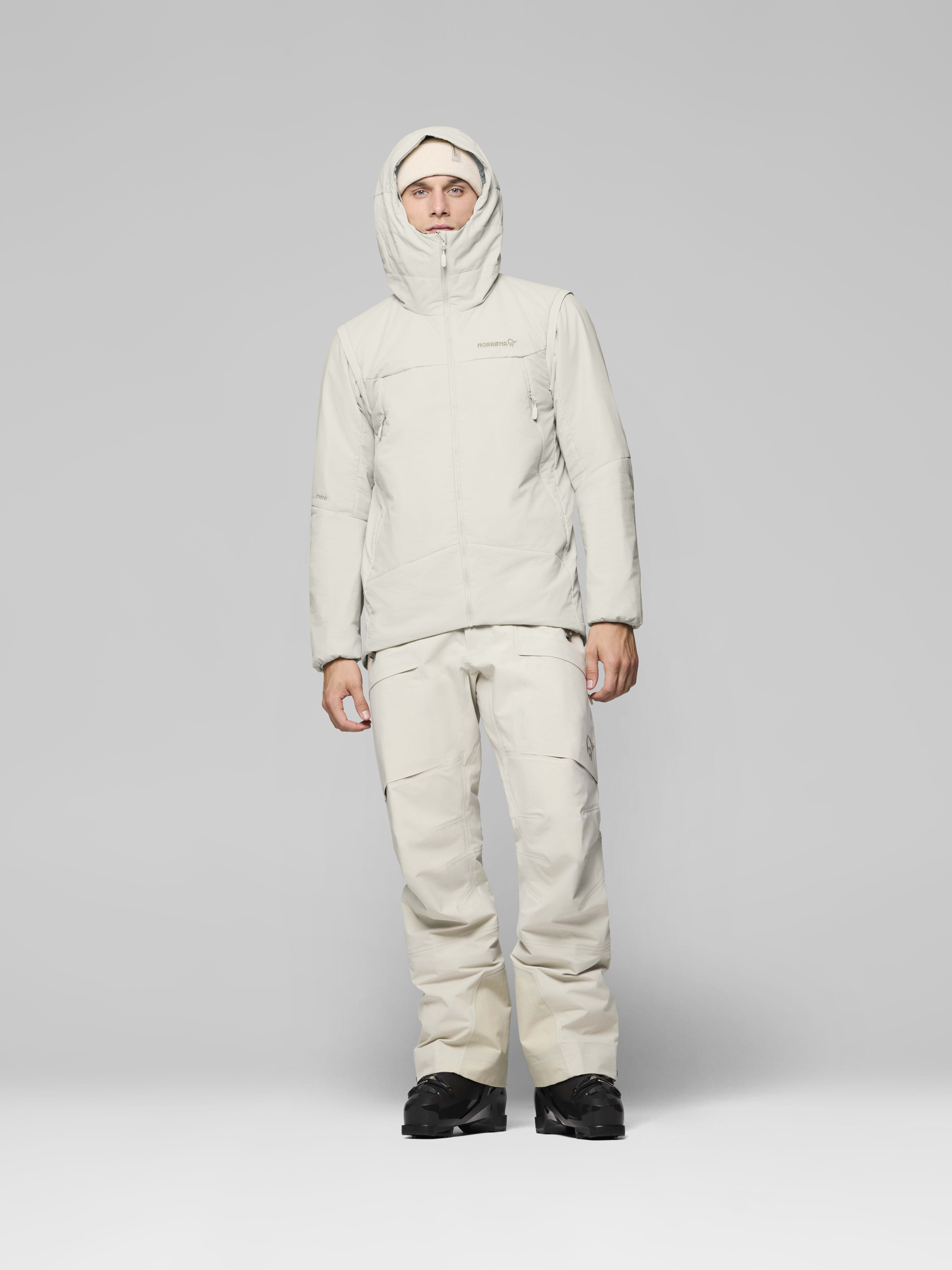 Male Look opening image of more thermo60 aero200 Jacket Oatmeal