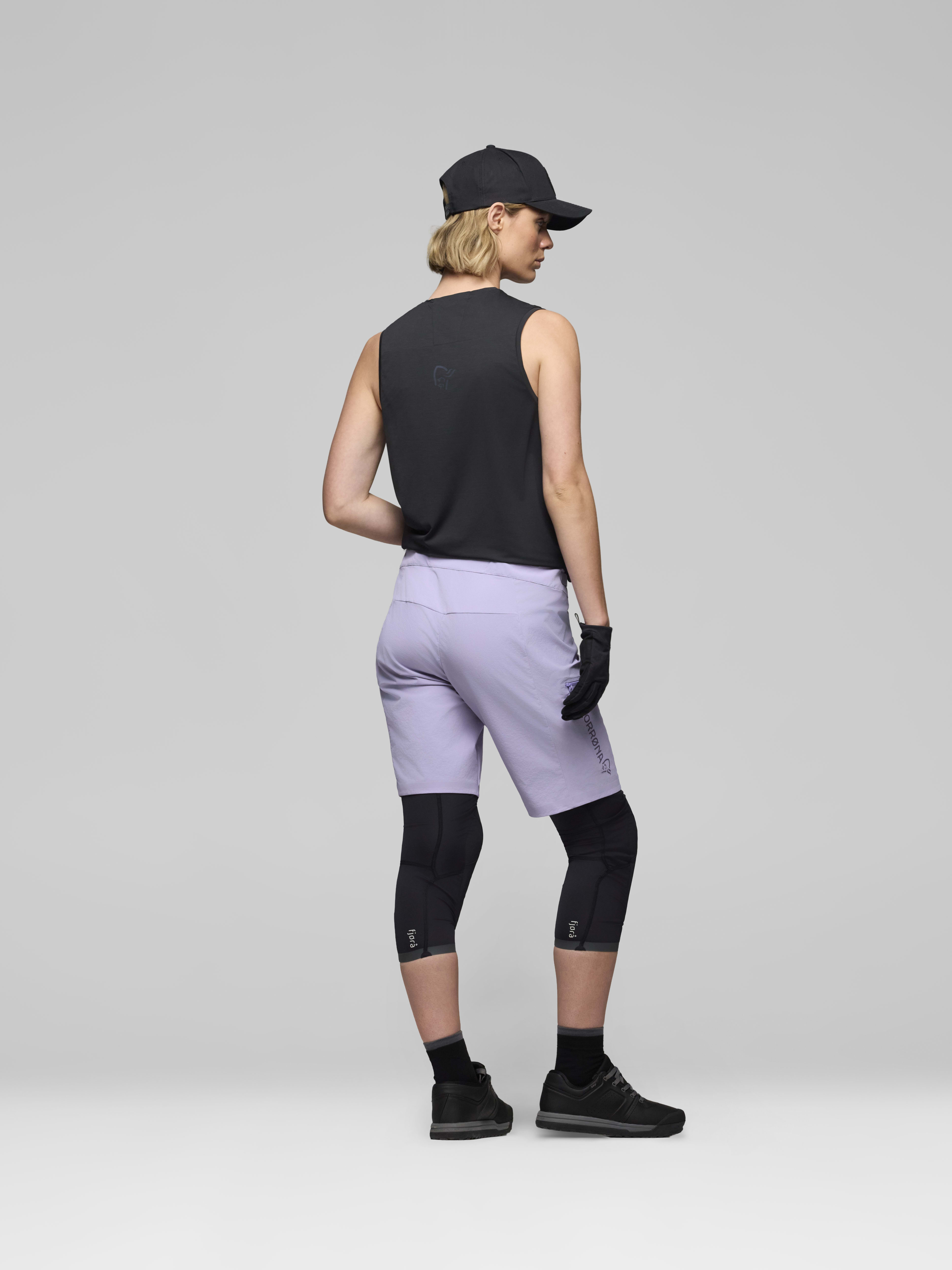 Female Look back image of fjora flex1 light Shorts Heirloom Lilac