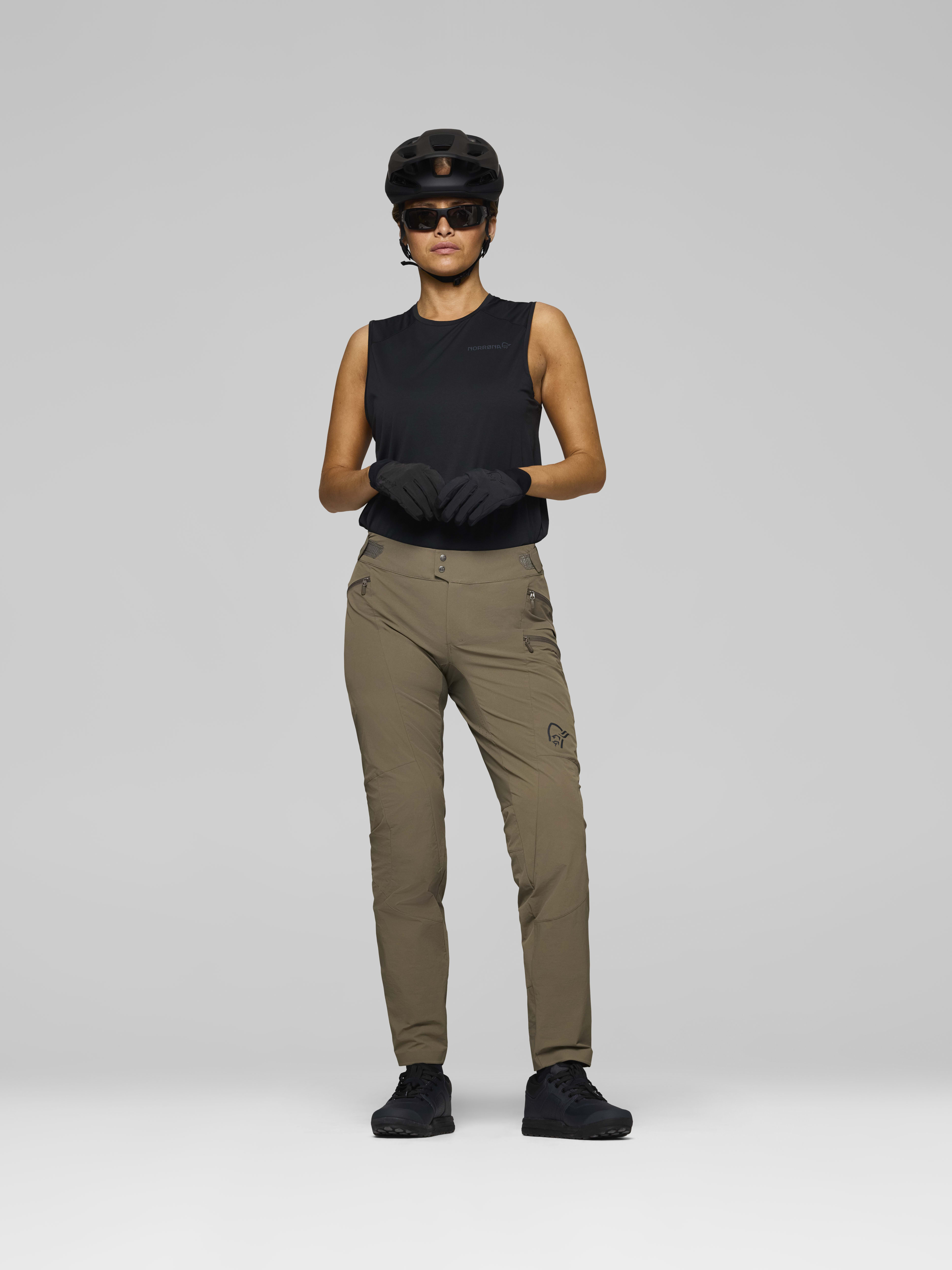 Female Look front image of fjora flex1 tech Pants Bungee cord