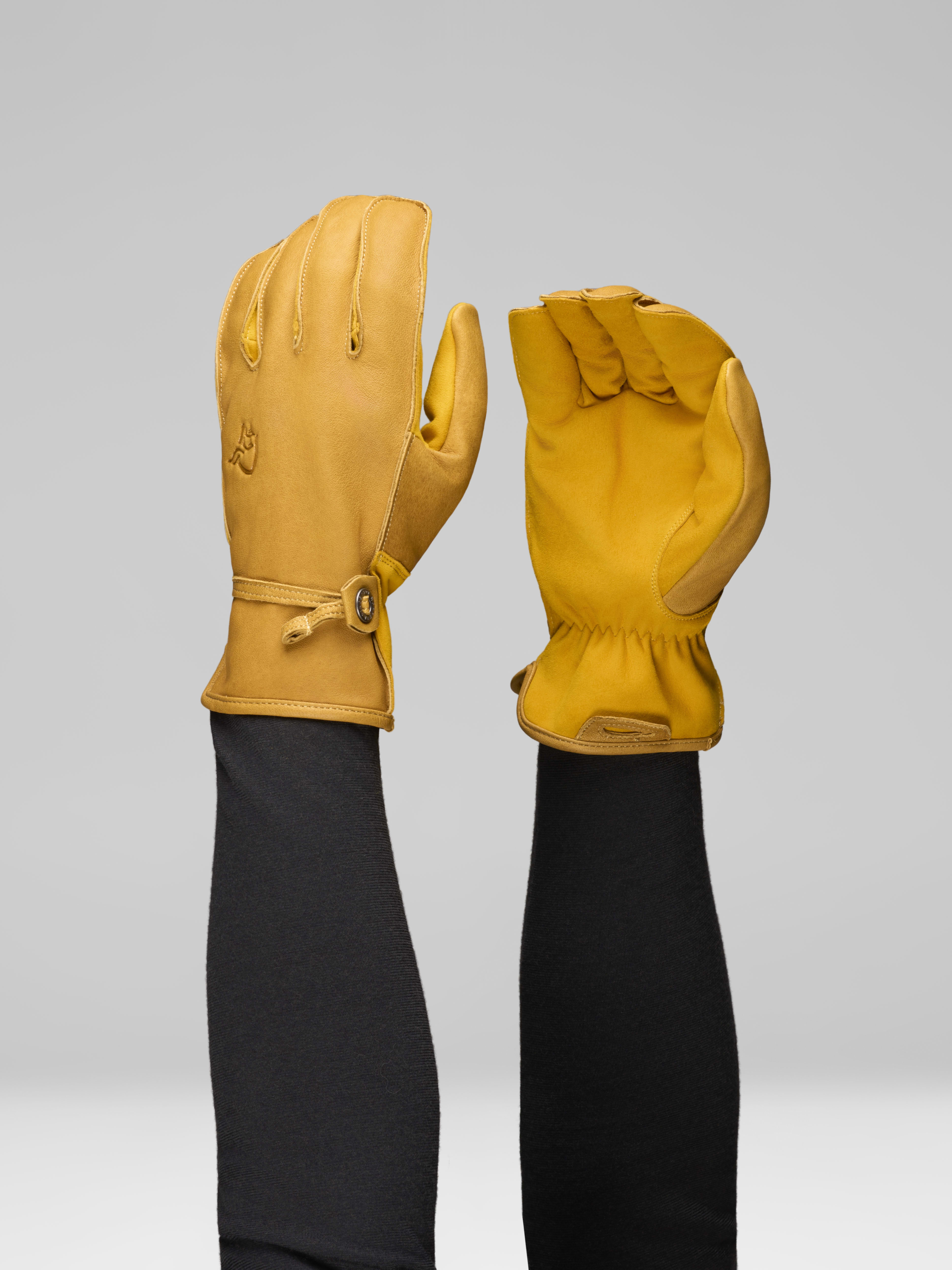 Female Look front image of femund leather Gloves Kangaroo