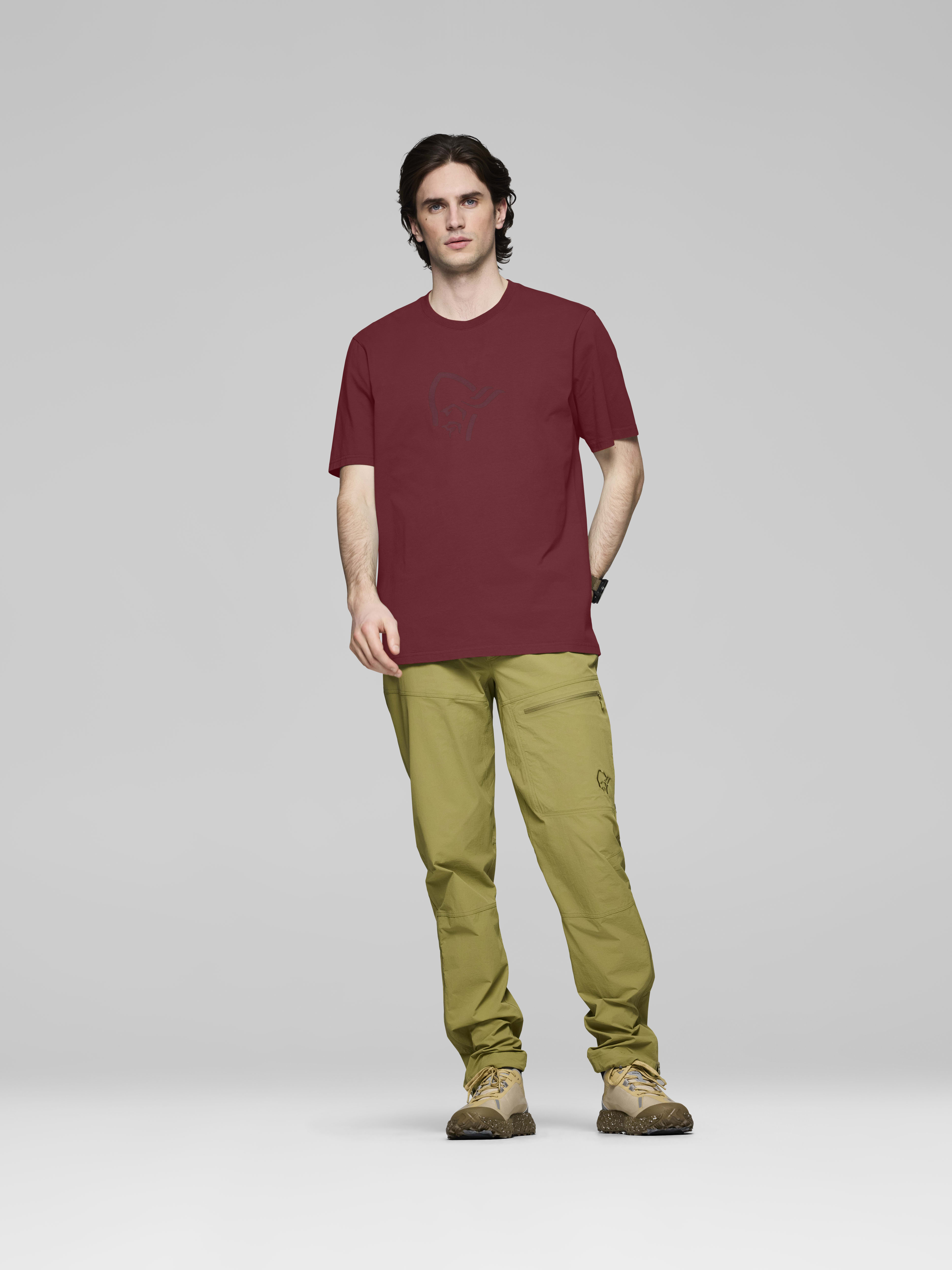 Male Look front image of 29 cotton viking T-shirt Port