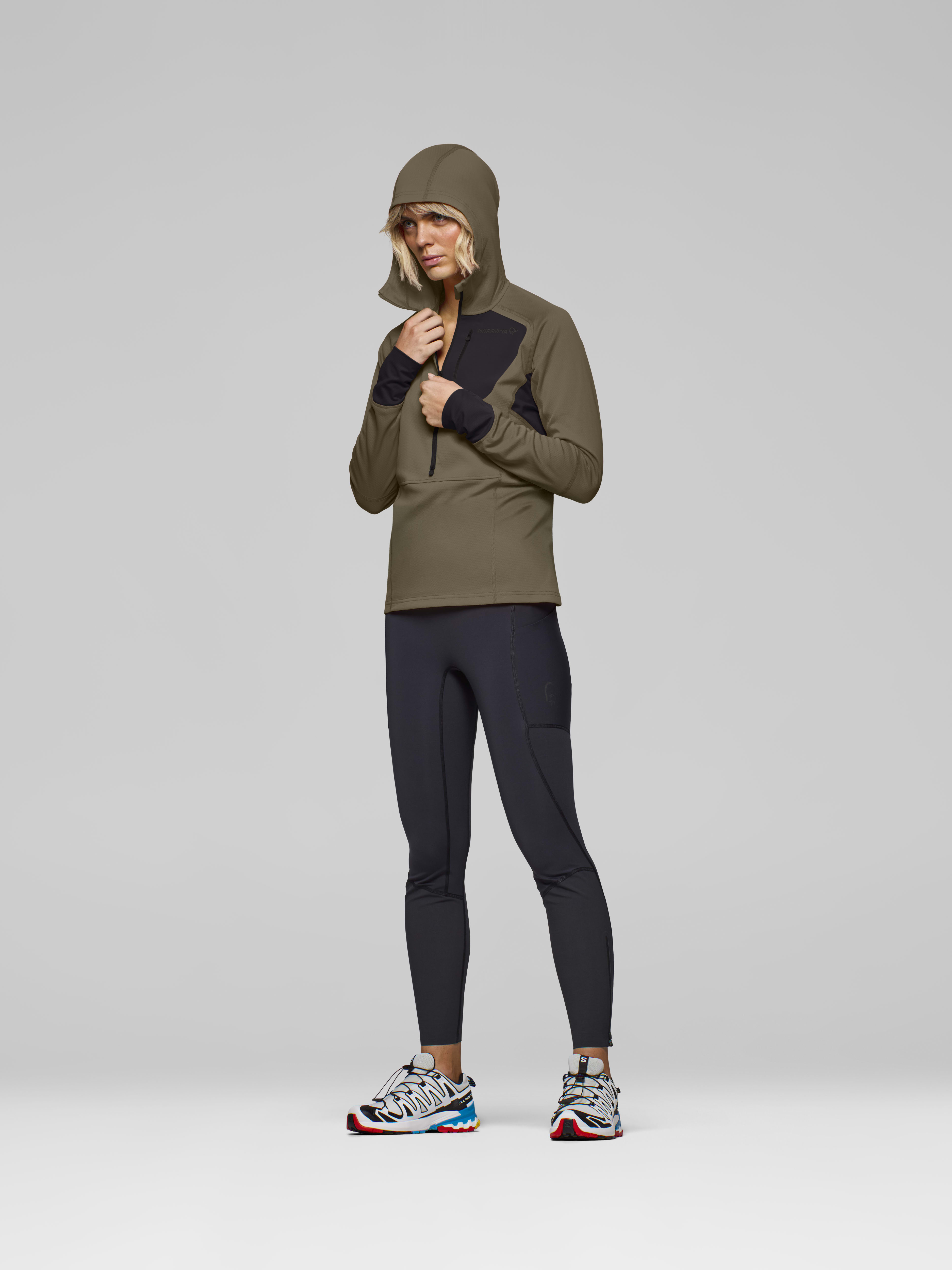 Female Look opening image of senja warm1 Hood Olive Night