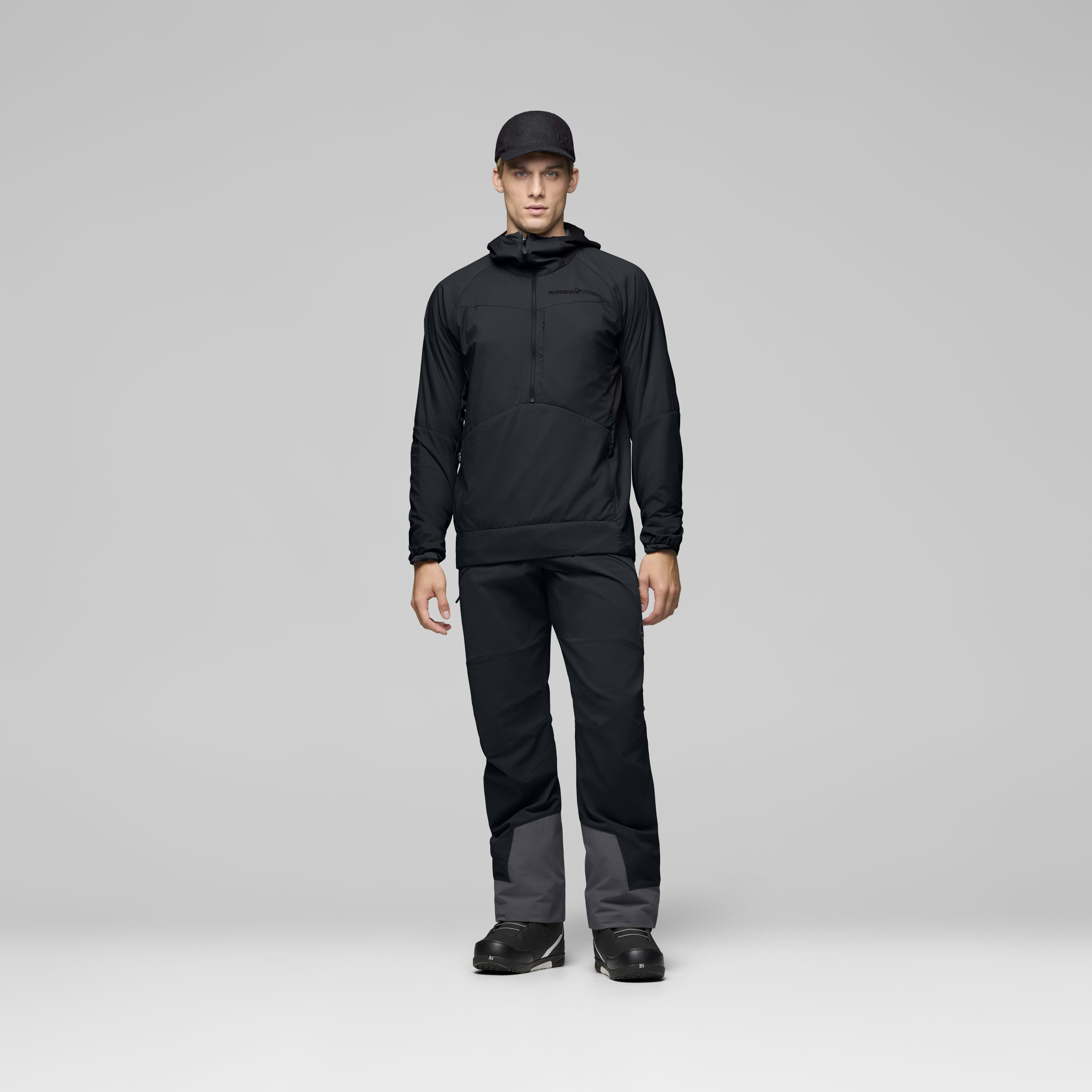 Octa Zip Hood – Caviar Black