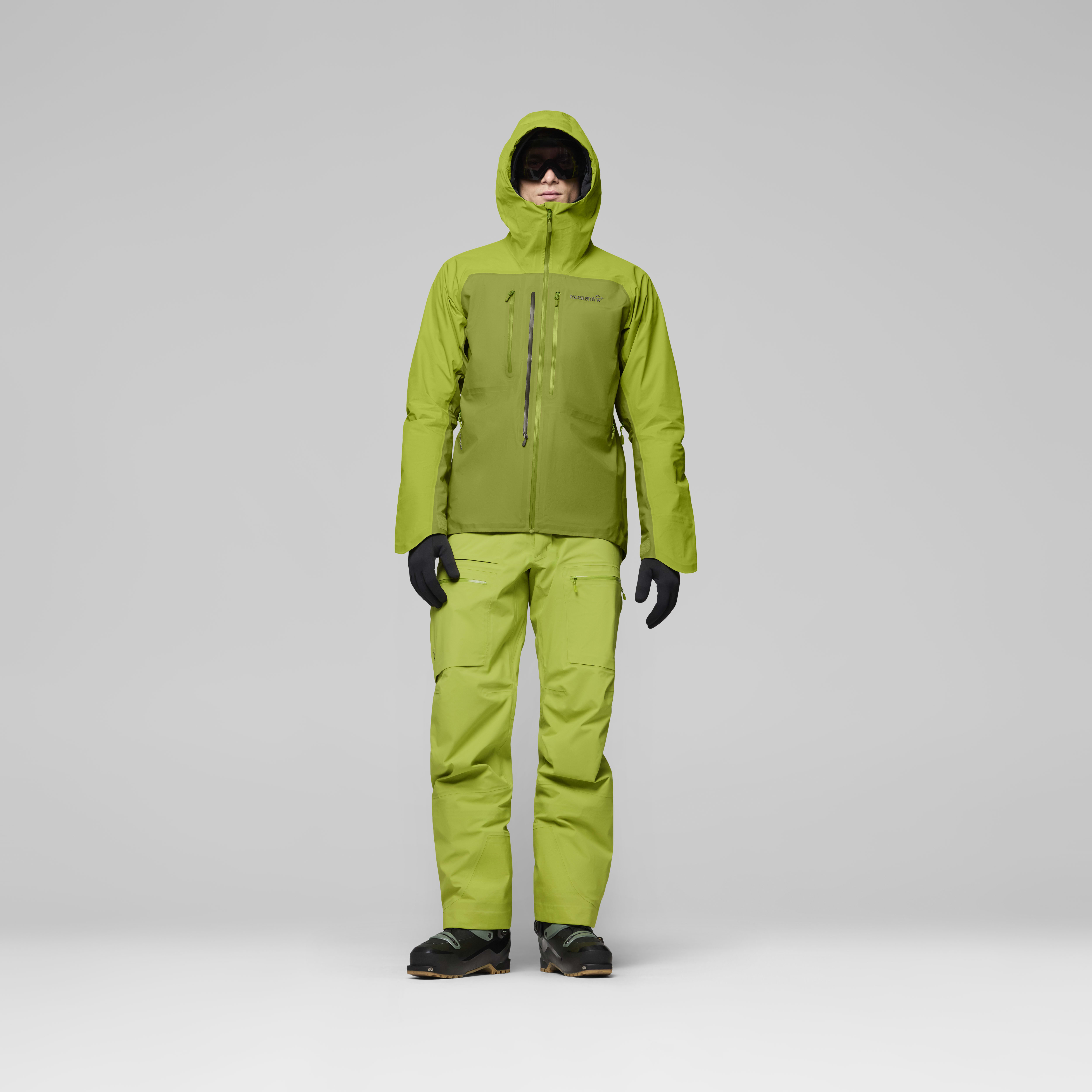 Gore-Tex Jacket – Dark Citron/Tender Shoots