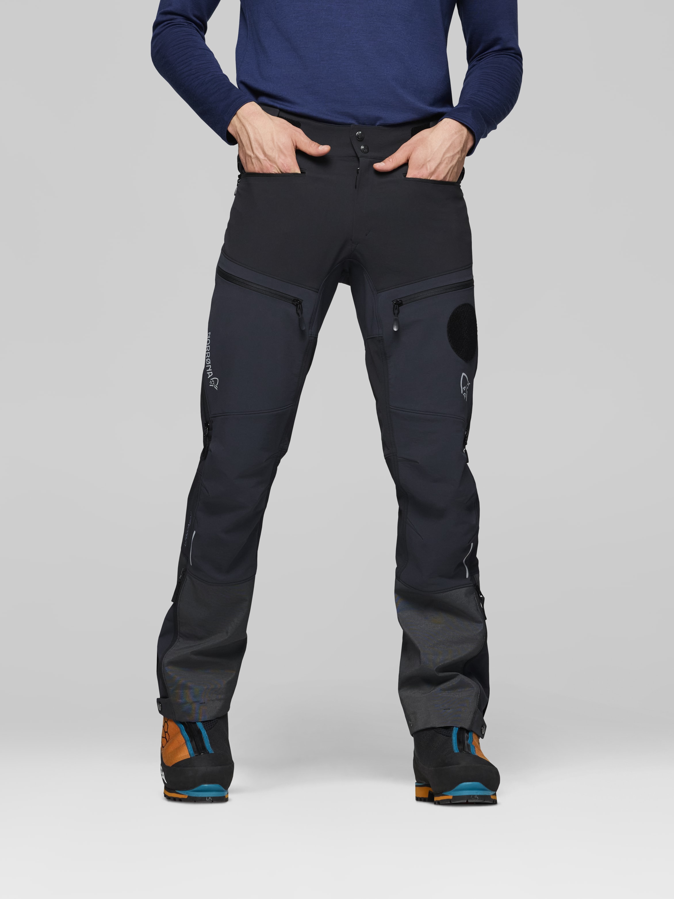 Male Look image of trollveggen flex1 rescue Caviar Black