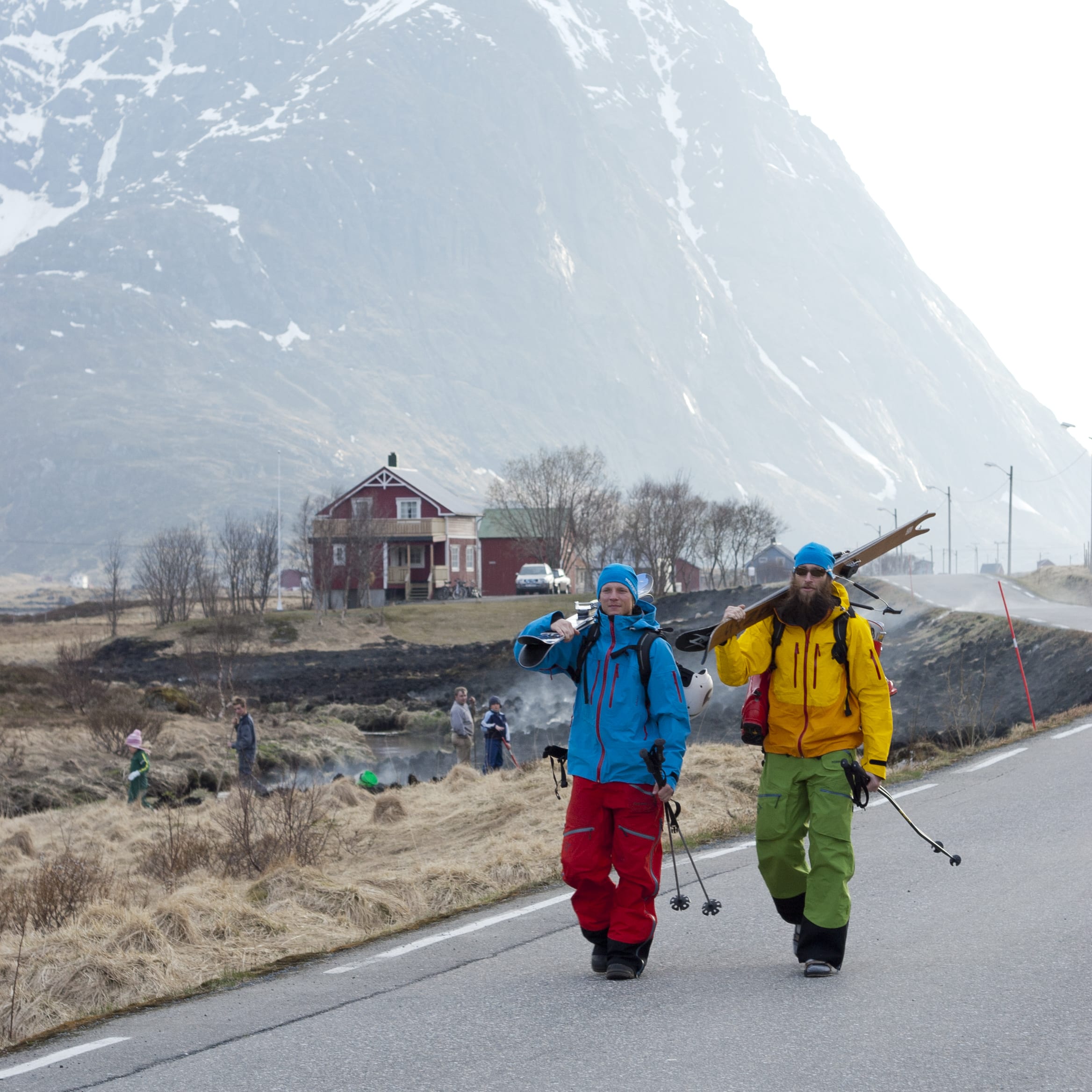 Photo Frode Sandbech Rider Magnus Tveito, Ragnar Tøndel.
