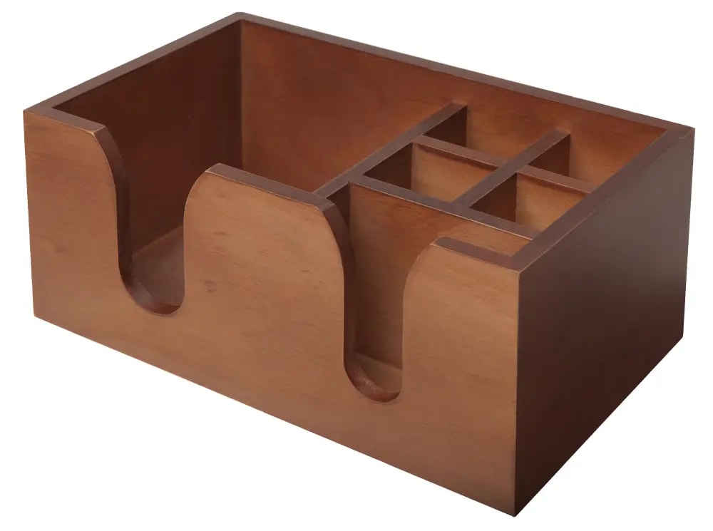 Bar Caddy walnøtt 6 rom