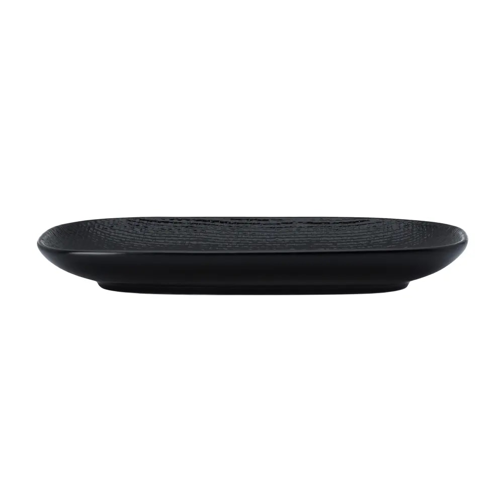Luzerne KNIT Fat rektangel 26,5 x 17cm Matt Black