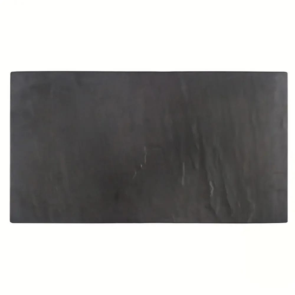 Norma Skiferplate melamin sort 1/4