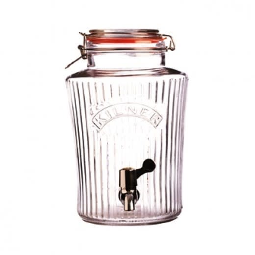 Drikkedispenser i glass 8L