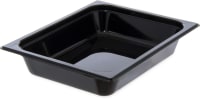 Carlisle kantine sort 1/2 GN 65 mm