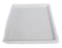 Norma Melamin kantine 1/2 GN hvit 20 mm dyp