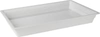 Melamin kantine 1/1 GN hvit 40 mm dyp