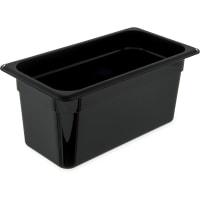 Carlisle kantine for varme sort 1/3 GN 150 mm