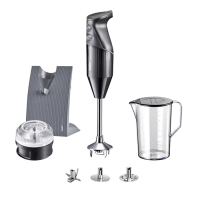 Bamix Swissline Stavmikser 200 Watt sort