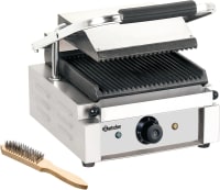 Bartscher pressgrill m/rillet plate el.