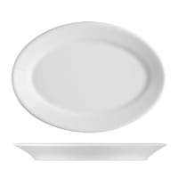 Benedikt PRI3036 Princip ovalt fat 366/258x34 mm