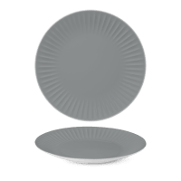 Benedikt Ribby Gravel Gray tallerken Ø27 cm