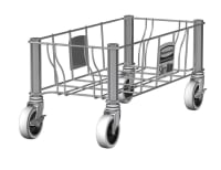 Rubbermaid rf hjultralle for "Slim Jim"