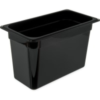 Carlisle kantine sort 1/3 GN 200 mm
