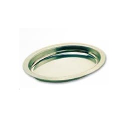 Ovalt fat rf stål 380 x 282 x 35 mm