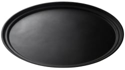 Cambro barbrett Camtread Oval 59x49 cm Sort