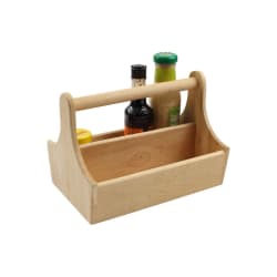 Bordcaddy med to rom 25 x 17 x 18 cm