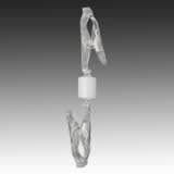 Plakatholder, 2 små klyper