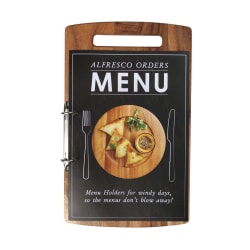 Alfresco Menybrett / Menyholder - A4 360 x 220 x 15 mm