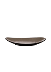 Luzerne RUSTIC Oval tallerken 29 cm Chestnut