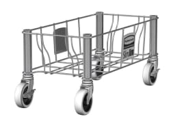 Rubbermaid rf hjultralle for "Slim Jim"