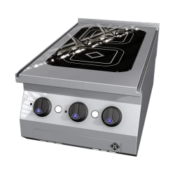 MKN Counter SL Induction 2 koketopp m/ 2 soner 7kW 400V