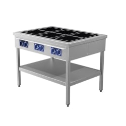Jøni IN806R induk kokebord m runde plater 5kW 400V 3NPE 50/6